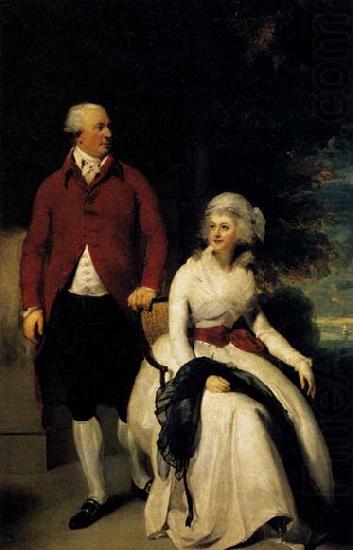 LAWRENCE, Sir Thomas Mr and Mrs John Julius Angerstein china oil painting image